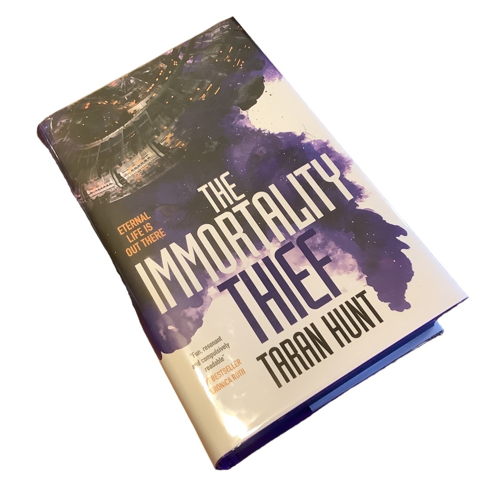 Goldsboro Numbered Signed First The Immortality Thief Sprayed Edges